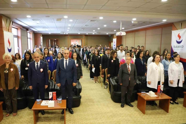 SANKO Üniversitesi’nde Cumhuriyet Bayramı töreni düzenlendi