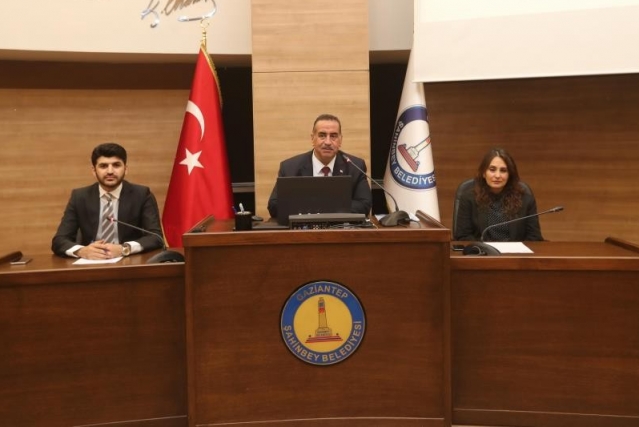 Şahinbey Belediyesi Kasım ayı meclis toplantısı yapıldı
