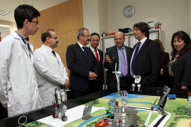 TÜBİTAK marmara teknokent genel müdürü sanko okulları’nda