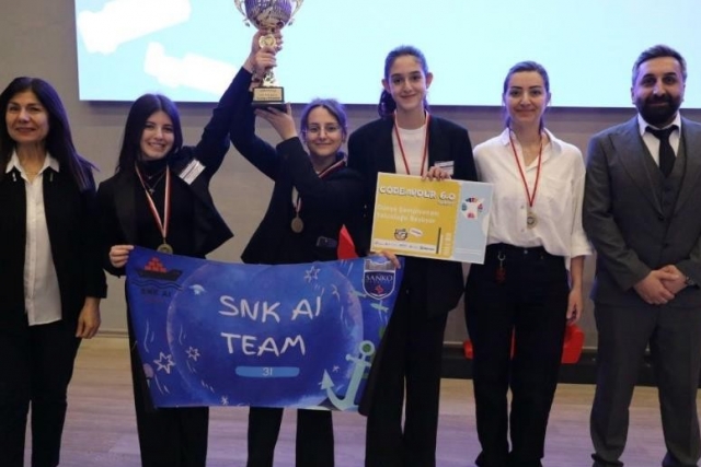 SANKO Okulları Yapay Zeka dünya finallerinde