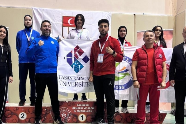 Hasan Kalyoncu Üniversitesi öğrencisi Türkiye şampiyonu oldu