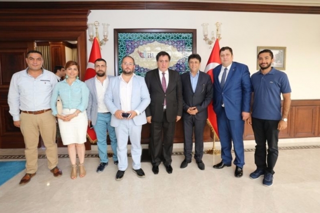 Gaziantepliler Derneği'nden Bursa Valisi Küçük'e ziyaret
