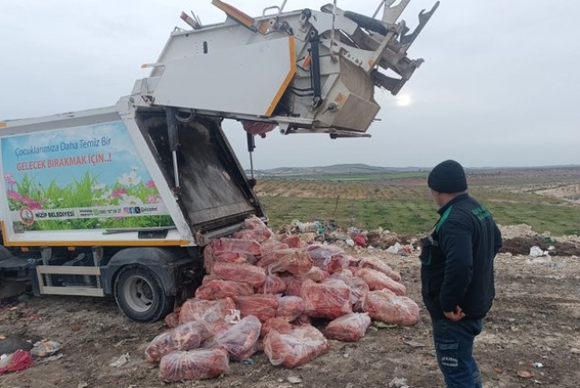 Zabıta ekipleri sağlıksız gıdaya geçit vermedi: 1,6 ton ciğer imha edildi