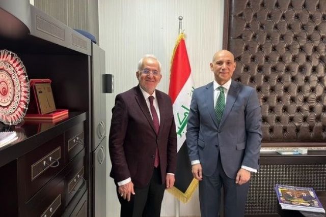 Mustafa Osanmaz'dan Humoud’a Veda Ziyareti