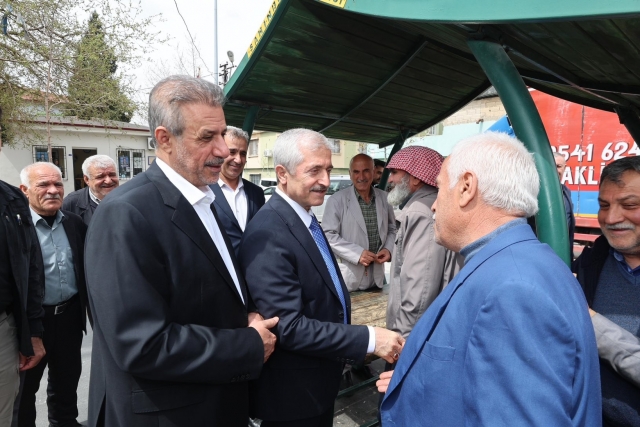 BAŞKAN TAHMAZOĞLU VATANDAŞIN YANINDA