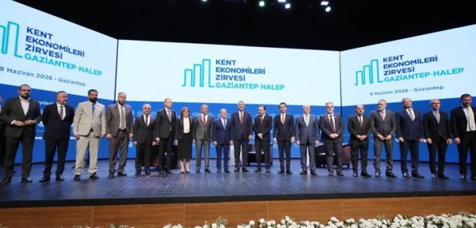 Gaziantep ile Halep arasında üretim ve ticaret alanında konular değerlendirildi