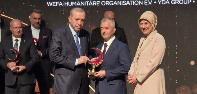 Cumhurbaşkanı Erdoğan'dan Tahmazoğu'na birincilik ödülü